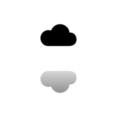 Cloud icon flat