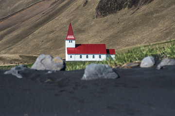 Icelandic Church in the Mountains