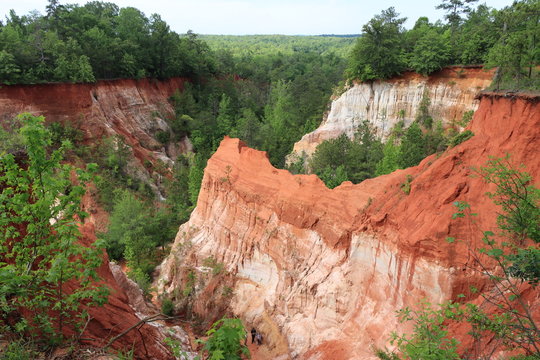 Providence Canyon State Park, Georgia (USA)