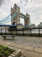 A beautiful view of Tower Bridge and the River Thames in London. UK