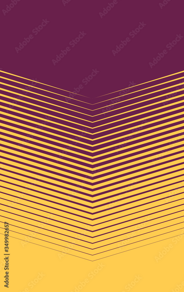 Poster modern minimal gradient triangle geometrical pattern background