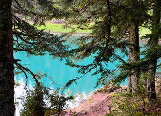 Black Lake in National Park Durmitor, Montenegro.