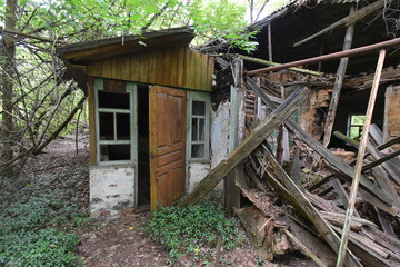 Chernobyl Exclusion Zone abandoned buildings.