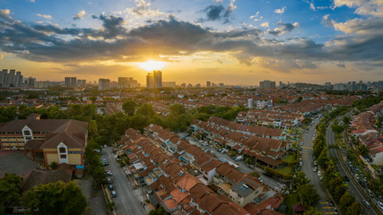 Kuala Lumpur Skyline, Malaysia.