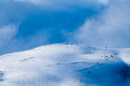 Picture of Vangslia in the ski resort in Oppdal, Norway
