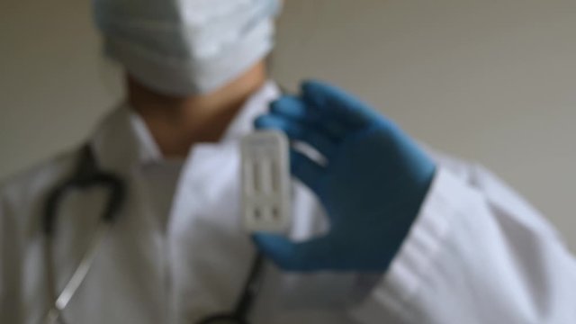 antibody immunological serological quick covid covid-19 test negative showing