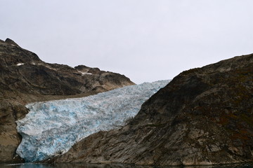 Fototapeta na wymiar Prins christian fjord in Greenland