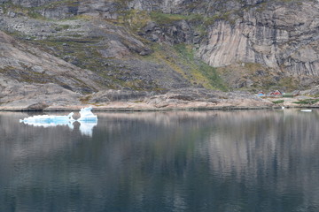 Prins christiansund fjord in greenland