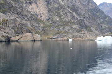 Prins christiansund fjord in greenland