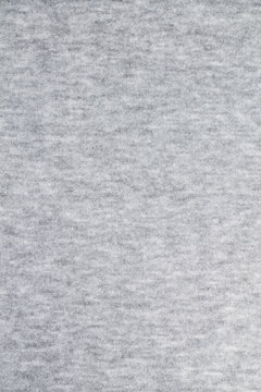 Texture Of Wool In A Grey Jersey