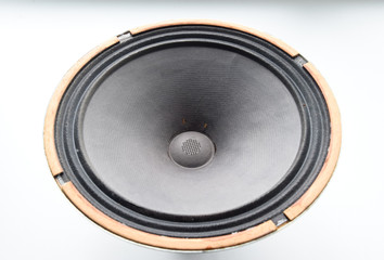 an Antique Soviet woofer 5gd-3 from vintage acoustics Symphony.