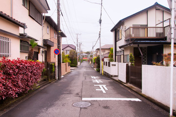 Yokohama Japan residential neighborhood