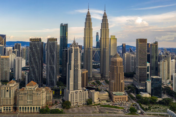 Obraz premium Kuala Lumpur Skyline, Malezja.