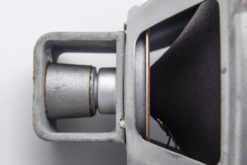 an Antique Soviet woofer 5gd-3 from vintage acoustics Symphony.