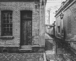 Obraz premium The Memory Alley in Salto, a small town in São Paulo State, Brazil