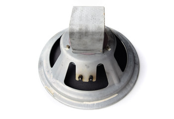 an Antique Soviet woofer 5gd-3 from vintage acoustics Symphony.