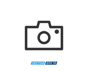 Camera Icon Design Vector Template