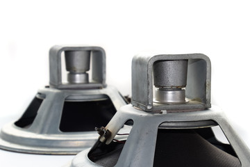 an Antique Soviet woofer 5gd-3 from vintage acoustics Symphony.