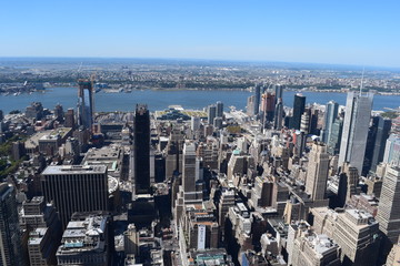 View overlooking New York City