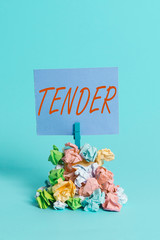 Handwriting text Tender. Conceptual photo showing gentleness kindness and affection sensitive to...