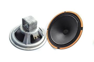 an Antique Soviet woofer 5gd-3 from vintage acoustics Symphony.