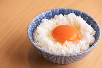 卵かけご飯 raw egg on rice