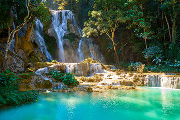 waterfall in the park