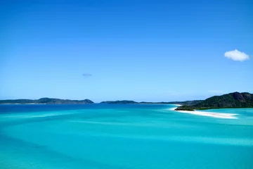 Crédence de cuisine en verre imprimé Whitehaven Beach, île de Whitsundays, Australie Whitehaven Beach in Whitsunday Island in QLD Australia   