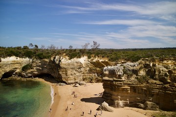 Loch Ard Gorge in Great Ocean Road in VIC Austraia