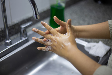 Hand washing lavado de manos