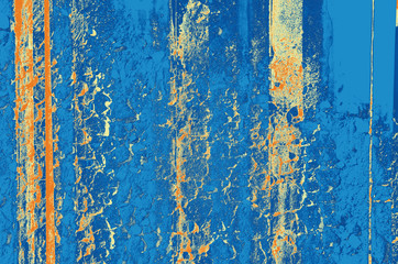 abstract blue, orange and light-green colors background for design