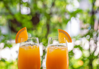 fresh orange juice