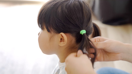 家族　子供　ポートレート