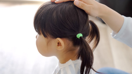 家族　子供　ポートレート