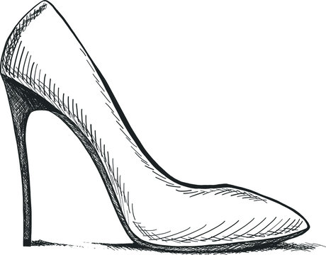 How to Draw Platform Heels Super Easy Tutorial for Beginners