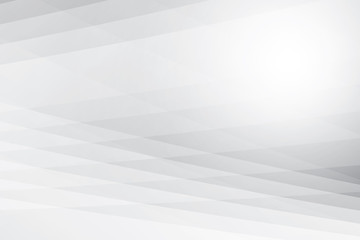 Obraz premium Abstract geometric white and gray color background. Vector, illustration.