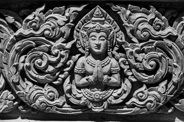 Fototapeta na wymiar ancient thai art