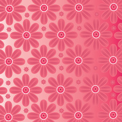 pink floral pattern design background