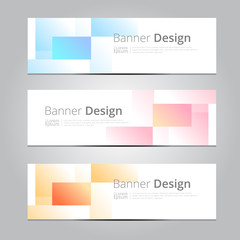 Naklejka premium Vector abstract design background texture banner template.