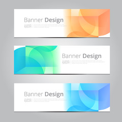 Vector abstract design background texture  banner template.