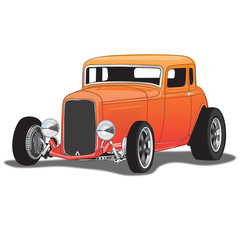 1930s Vintage Hot Rod Classic Car © RPM-Art.com