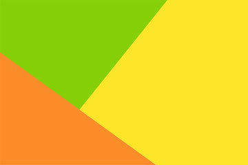 Pastel paper backgrounds are superimposed over each other causing shadows. Looks beautiful and modern.