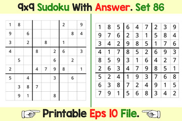 Sudoku Puzzle Games Easy to Hard with Answer
