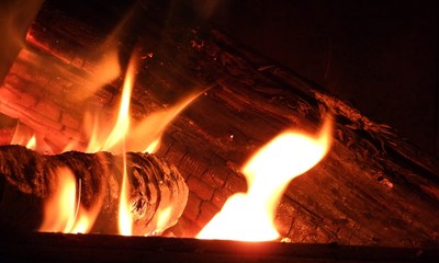 Wood Fireplace