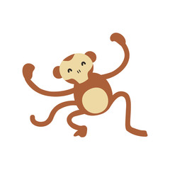 Cute Monkey Vector