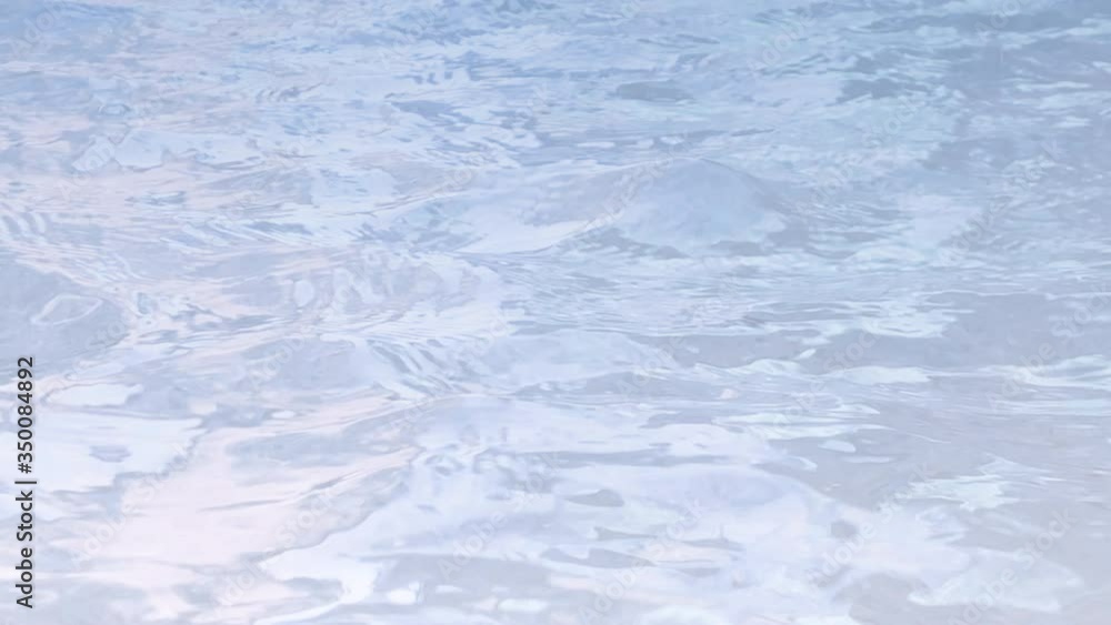 Poster loop wave background