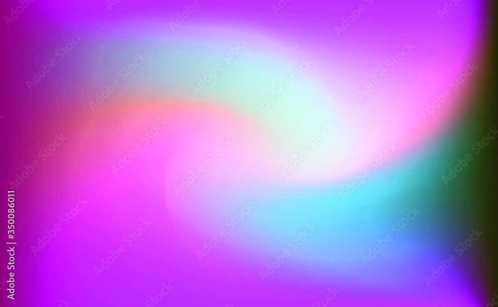 Poster iridescent holographic background with colorful gradient stains. multicolored vivid blurred backdrop
