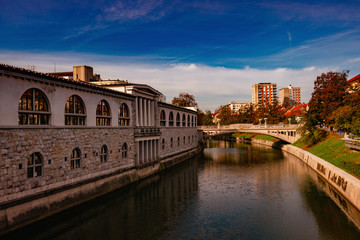 brick building near the city canal