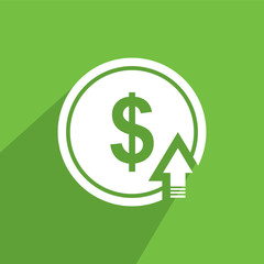 INCREASE DOLLAR ICON , HIGH DOLLAR ICON