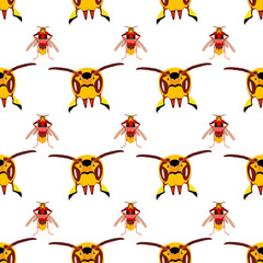 Obraz premium Pattern from the hornet's head